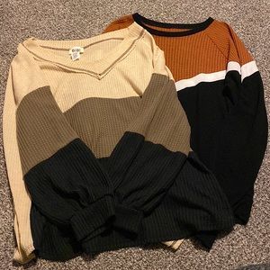 Womens sweaters.